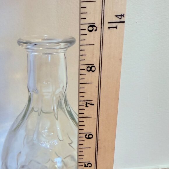 London Winery Limited Wine Decanter Cut Glass VTG 60s Regency Barware Stopper - Picture 11 of 15